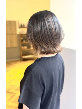 ブッシュ ユメリア徳重店(BUSH) 【コテ巻き風パーマ】ストカールくびれボブ
