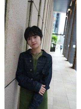エンディアリング 東銀座(Endearing) 小顔ひし形 レイヤーカット 透明感カラー