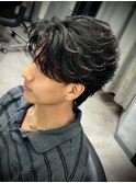 大分ニュアンスパーマフェザーパーマ毛流れパーマ