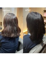 カラー&髪質改善＆ヘッドスパ専門店&nbsp;ダークブラウンカラー(白髪染)