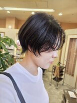 エイム ヘアメイク 横川店(eim HAIR MAKE)&nbsp;透け感◎丸みショート