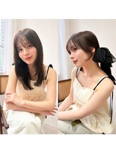 【人気No,1】カット+イルミナカラー+AujuaクイックTr 9900円