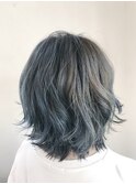 グラデーションブルー/ニュアンスカラー