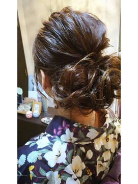 ヘアーフェイス リンド(hair face Lindo) 浴衣の着付け