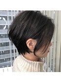 【上品な大人ショートボブ】