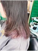 インナーカラー紫