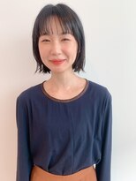 トップヘアーヒルズ 安城(TOP HAIR HILLS)&nbsp;オシャレボブ/ニュアンスカラー/アッシュブラック