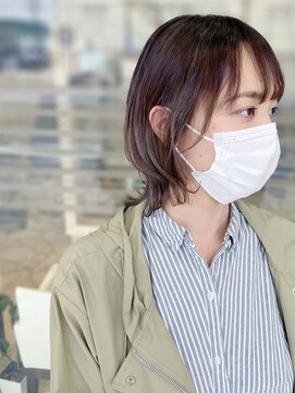 アッシュ 横浜瀬谷店(Ash) バレイヤージュ×ネオウルフ