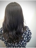 ロングヘアスタイル×ブルーブラック〈松本〉