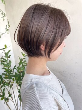 デューヘアー(due hair) 丸みショートボブ イルミナカラー
