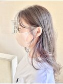 【インナーカラー】ダークトーン&イヤリングカラー