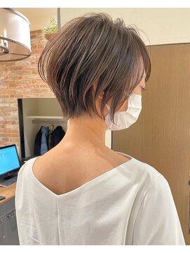 バンプ ギンザ(BUMP GINZA) くびれショート/マロンブラウン/大人ショートボブ☆