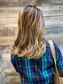 ティアドライブ(Salt concept Tear Drive) バレイヤージュ、Shadowroots