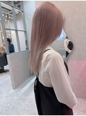 ダブルカラー/インナーカラー/イヤリングカラー/前髪カット/大名