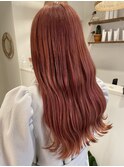 ピンクカラー/ブリーチ/韓国/ケアブリーチ/髪質改善