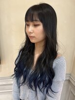 シャンプーボーイ セントラル 博多(SHAMPOO BOY central) 裾カラー