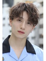 オーシャントーキョー 仙台(OCEAN TOKYO)&nbsp;波巻きコンマバングメンズパーマ仙台