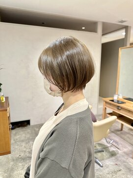 インビテーション 名古屋(invitation) ショートボブ