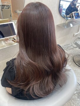 ラルムバイシー 新宿(LARME by Sea) ひかえめピンクブラウン/フェミニン/韓国ヘア