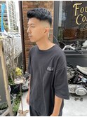 サイドパート ハードパート スキンフェード