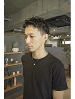 キュー(Cue_)&nbsp;エッジを効かせたアクティブメンズベリーショート　2 【影山】