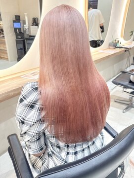 ヒビヲ(HIBIO) ブリーチダブルカラーミルクティーベージュイルミナカラー韓国