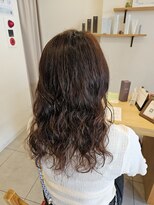 カロンシェリー(CARON cherie)&nbsp;ロングパーマスタイル　デジキュアパーマ☆髪質改善　ケアパーマ