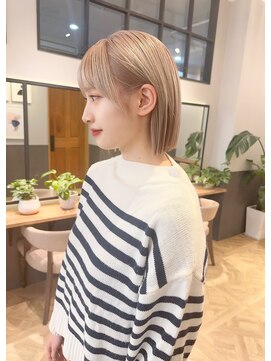 サンド 大阪梅田(sand) 前髪/マチルダボブ/インナーグレージュ[大阪梅田駅]