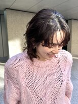 インスタ保存数急増中◎ウルフボブ×パーマスタイル