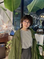 ビハインドザカーテン(BEHIND THE CURTAIN)&nbsp;無造作パーマ×プードルパーマ【小顔/ワンレン/ボブルフ】