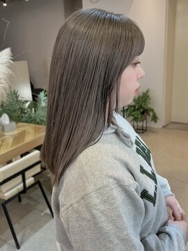 ディッセンバー 渋谷(December) オリーブグレージュ/1ブリーチカラー/学割U24