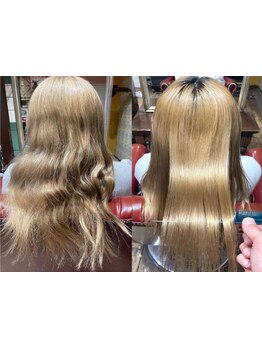 【酸性ストレート】カラーなどのダメージはもちろんブリーチ毛もご相談下さい◎『南式酸性ストレート』