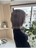 ダブルカラー×ミルクティーグレージュ