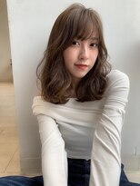 ユーフォリア 青山(Euphoria)&nbsp;透明感カラー大人可愛い顔周り似合わせミディアムレイヤー