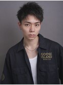 カルマパーマ/ベリーショート/ダークアッシュ/仙台28