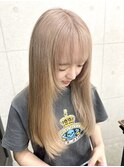 【Anli☆岩瀬萌】ハニーブロンド ハイトーン ケアブリーチ