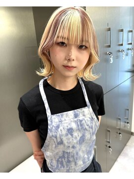 エリオ クペウ(aillo. cope'u) ブラウン×ブロンド