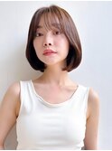 Say.黒髪ボブルフネビージュ小顔ワンレン韓国ボブレイヤー表参道