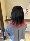 ピンクグラデーション/ケアブリーチ