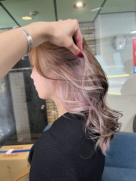 ラフ(LAFF) #着物#メルティーカラー#フェミニンロング#ウェーブミディアム