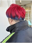 メンズツートンカラー【広島派手髪】【広島メンズカラー】