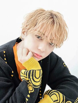 オーシャントーキョー 心斎橋(OCEAN TOKYO WEST) 波巻きパーマシースルーセンターパート