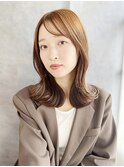 ふんわり感が可愛い！ゆるカールのヨシンモリスタイル