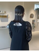 メイン(『　　』main) ボブヘアセット