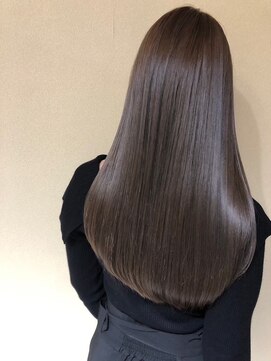 ヘアースタジオ ゼン カロン(Hair studio Zen kalon) エイジングケア×ダークブラウン×透けカラー 20代30代40代50代