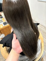 ジジ フィーカ 佐野(Gigi fika)&nbsp;ブリーチなし暗めオリーブカラー