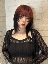 ソソ(soso)&nbsp;くびれヘア/アプリコットオレンジ/夏のヘアアレンジ/横浜