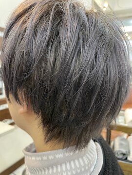 スプレール ヘア(SPLAIRE HAIR) メンズショート×チャコールグレー