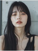 黒髪/オリーブグレー/ココアベージュ/小顔/クラゲヘアー【千葉】