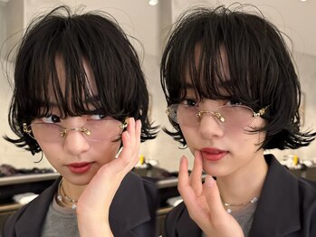 フィルムス 大阪本町(FILMS)の写真/抜け感×上質デザイン＊個性を活かした似合わせパーマ◇ ［ショート/ボブ/レイヤー/レイヤーカット］